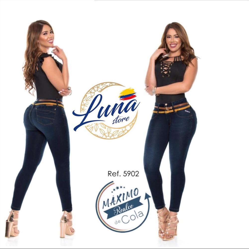 Butt lifter jeans, with maximum enhancement
